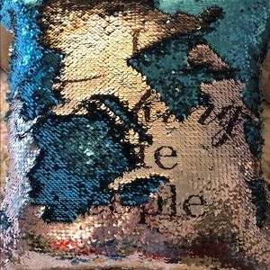 Sequin Mermaid pillow